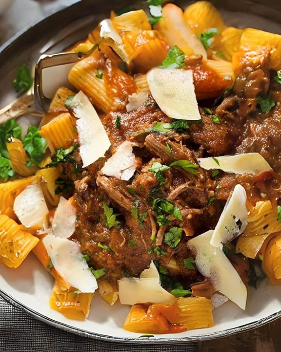 Short Rib Ragu with Rigatoni