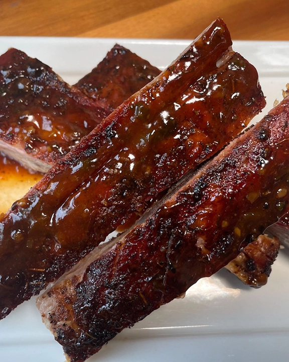 Smoked Spiced Texas BBQ Pork Ribs