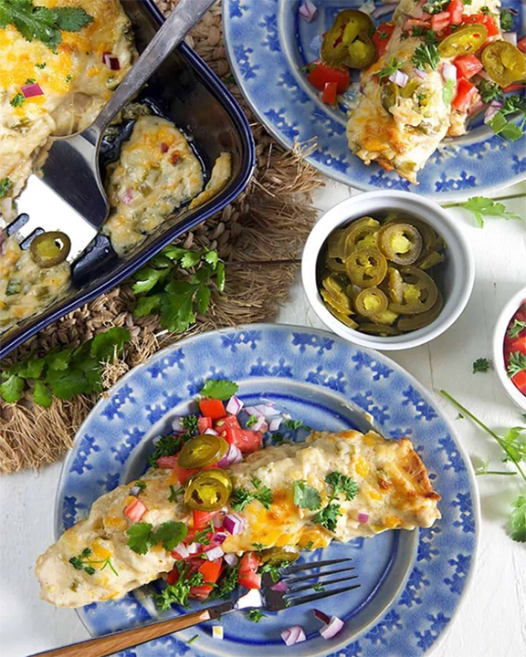 chicken enchiladas