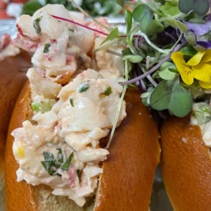 shrimp and lobster rolls