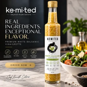 white balsamic vinaigrette